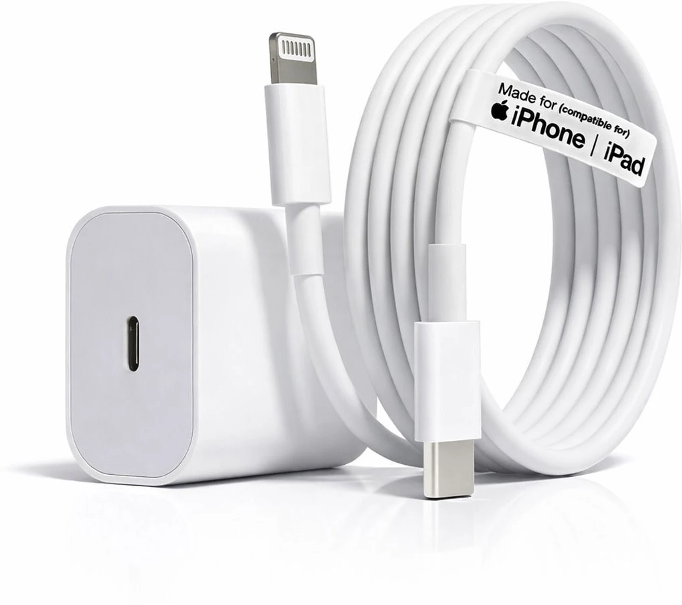 SB 20W Quick Charge 3A Wall Charger for Mobile with Detachable Cable (White, Fast Charging Adapter, Cable Included)