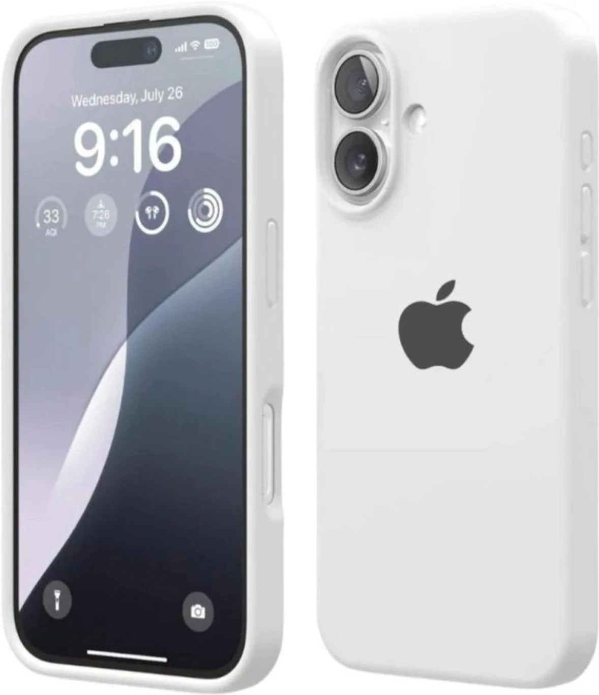 City Soles Back Cover for iPhone 16 (Blue, Grip Case, Silicone, Pack of 1) - Image 10