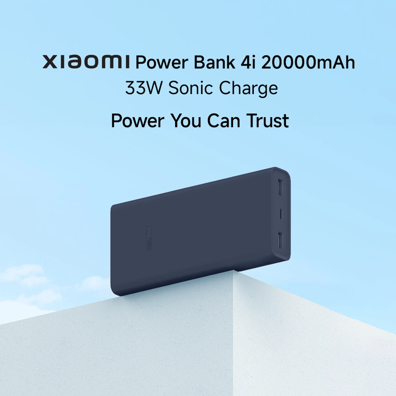 Mi 20000 mAh 33W Power Bank (Blue, Lithium-ion, Power Delivery 3.0, Fast Charging for Mobile, Earbuds, Speaker, Smartwatch, Trimmer, Tablet) - Image 4
