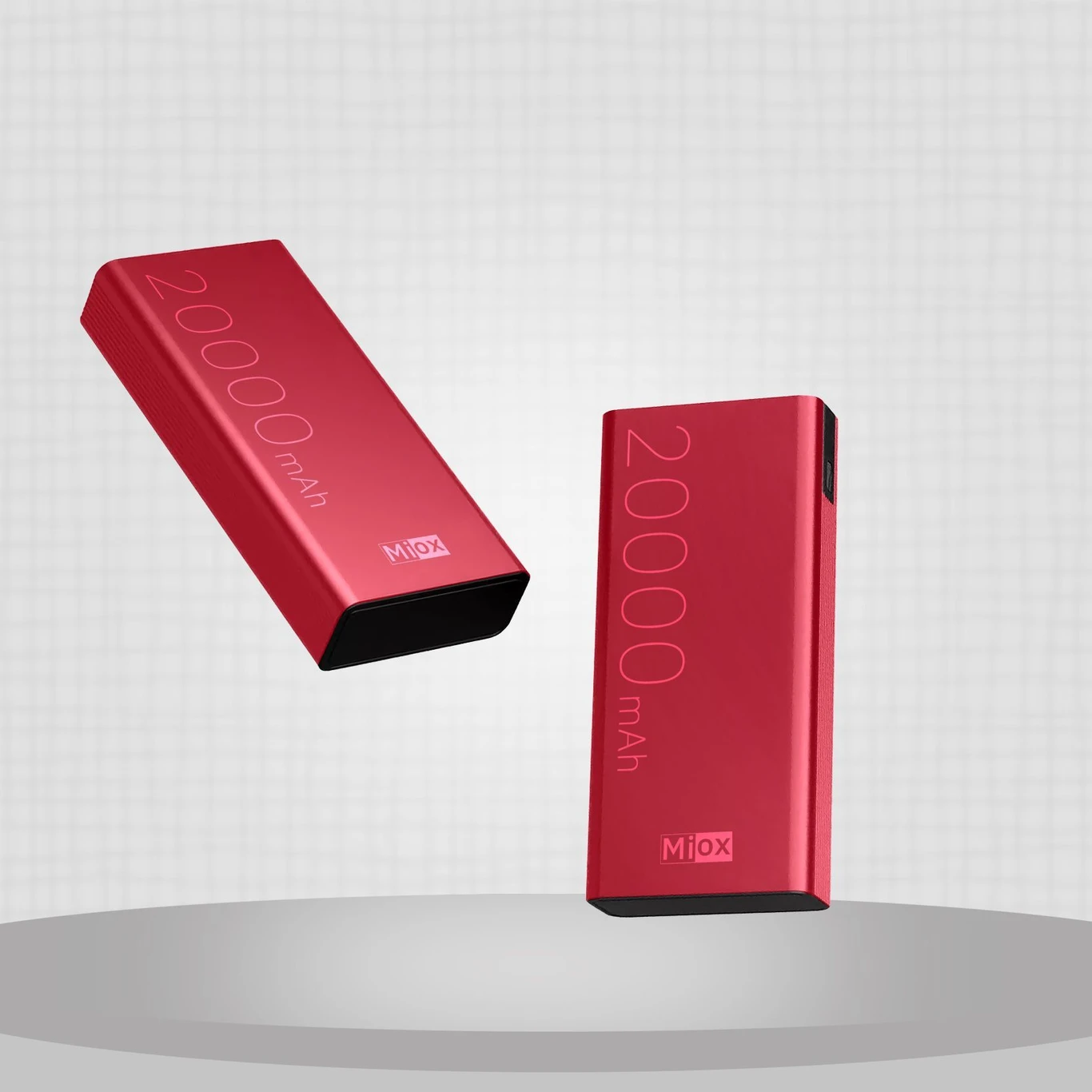 MIOX 200000 mAh 30W Compact Pocket Size Power Bank (Red, Lithium Polymer, Power Delivery 3.0, Fast Charging for Mobile) - Image 3